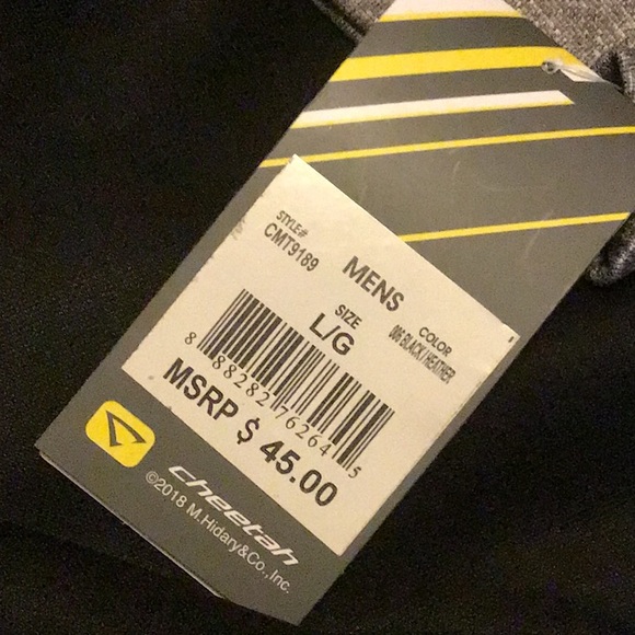 Men’s cheetah performance athletic pullover hoodie - Picture 5 of 5